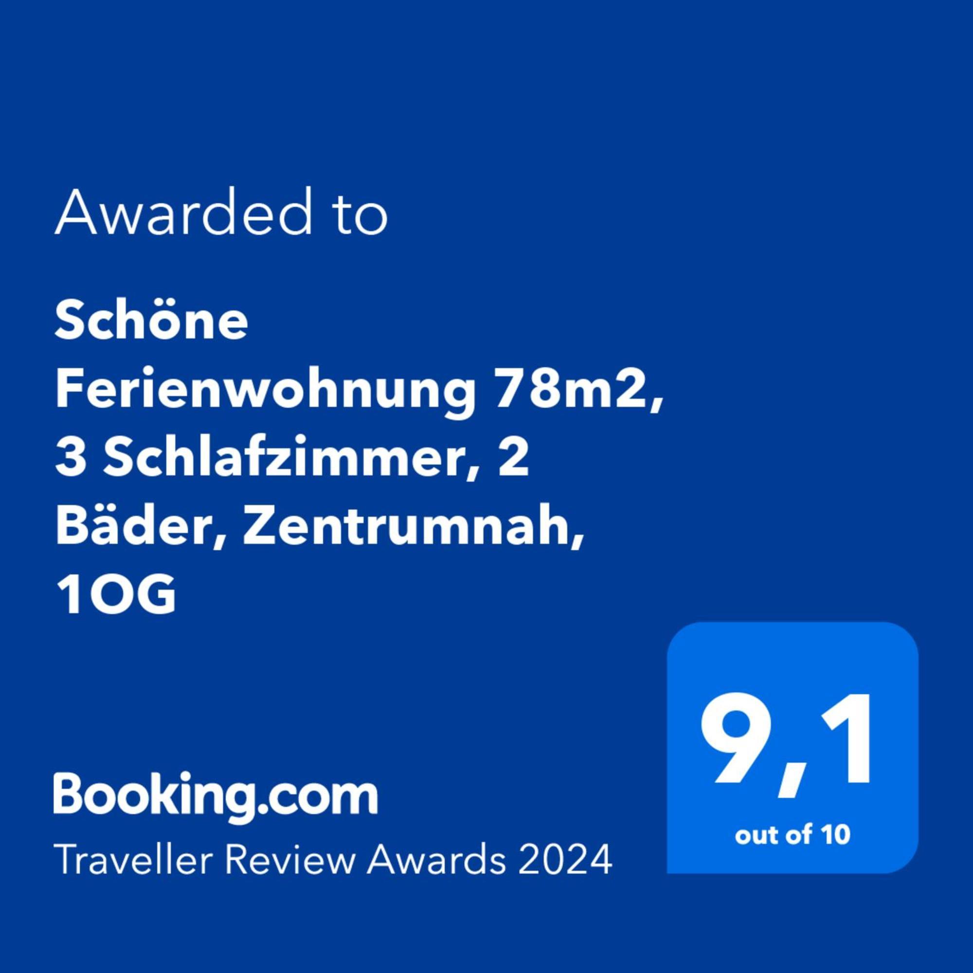 Schoene Ferienwohnung 78M2, 3 Schlafzimmer, 2 Baeder, Zentrumnah, 1Og Erfurt Kültér fotó